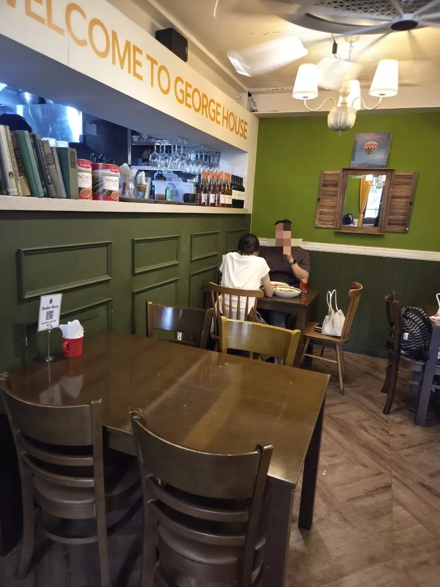 Cozy interior of Hey Joji