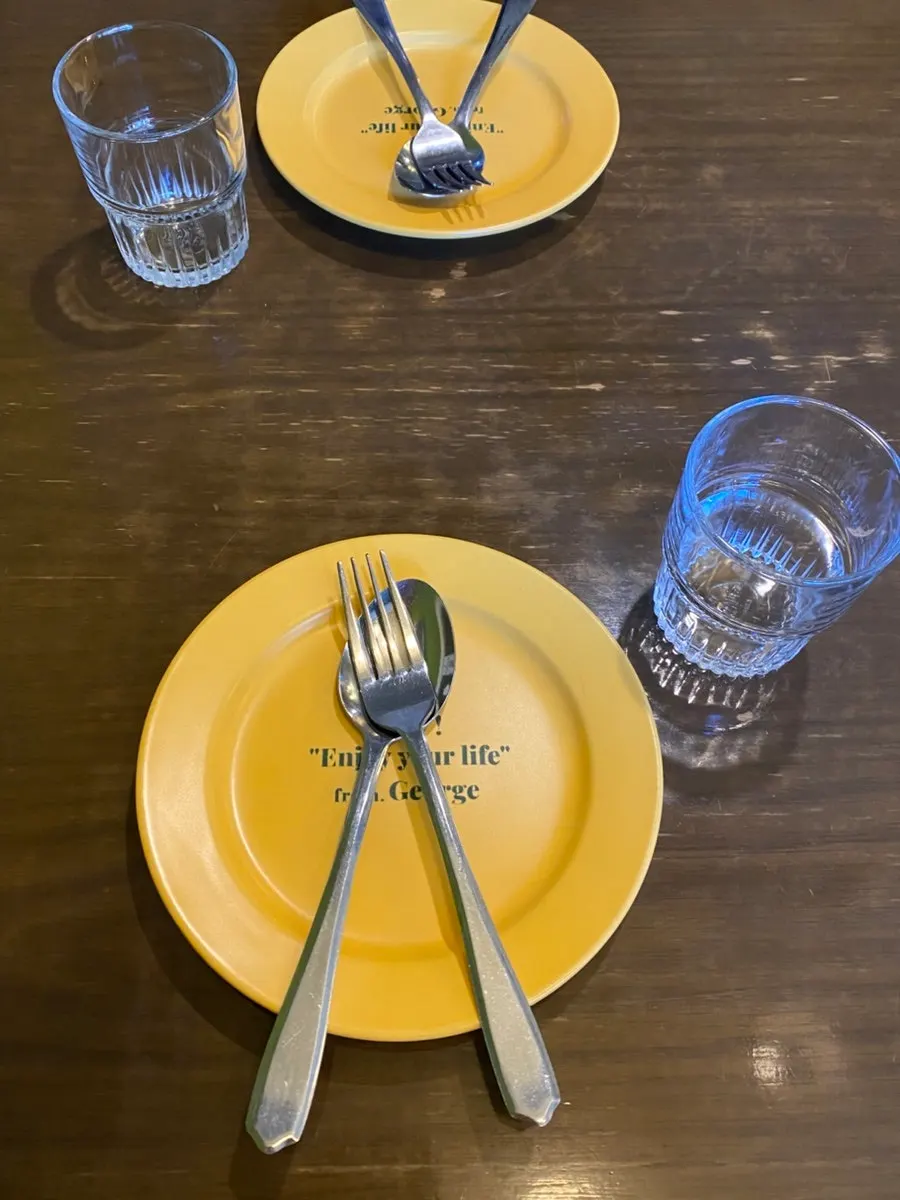 Zero Coke served first with an ice cup