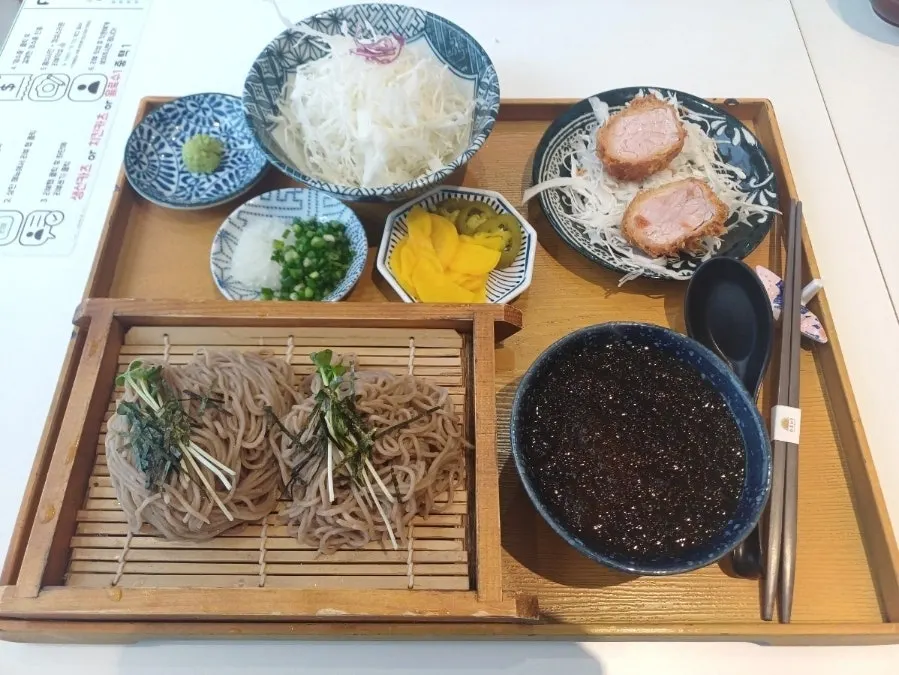 Himawari's tonkatsu dipping sauce made from ground sesame