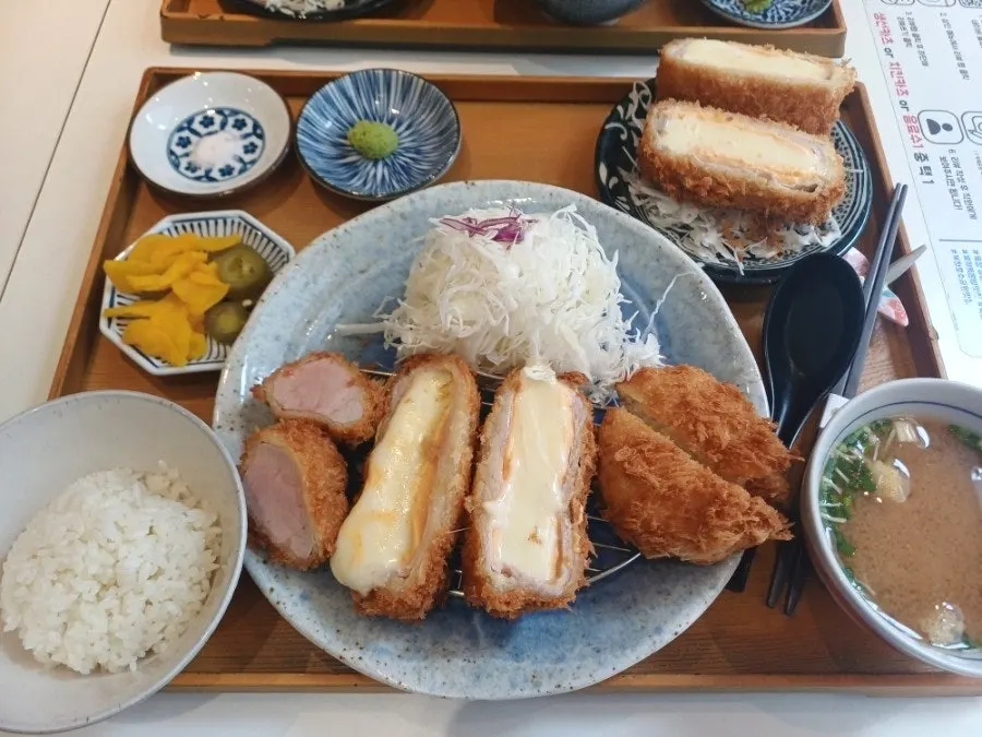 Full plate of the Himawari Assorted B set