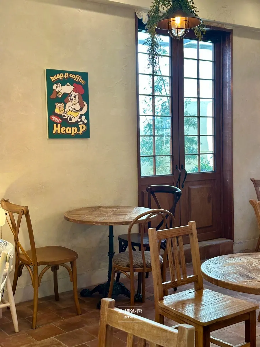 Inside Hippy with its beige-toned wood interior
