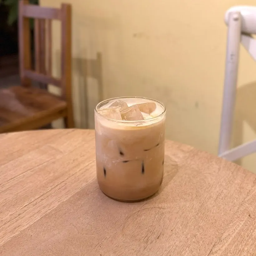 Vanilla latte switched to decaf