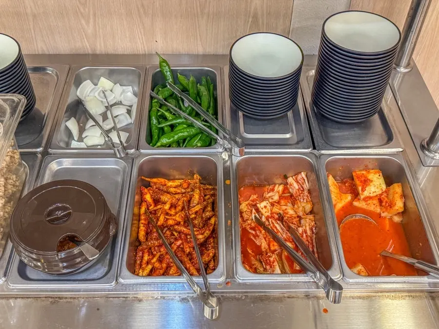 회기왕갈비탕 갈비탕과 소갈비찜 메뉴판