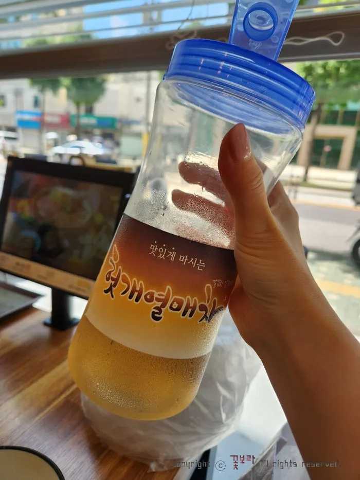 Galbitang menu board at Hoegi Wang Galbitang