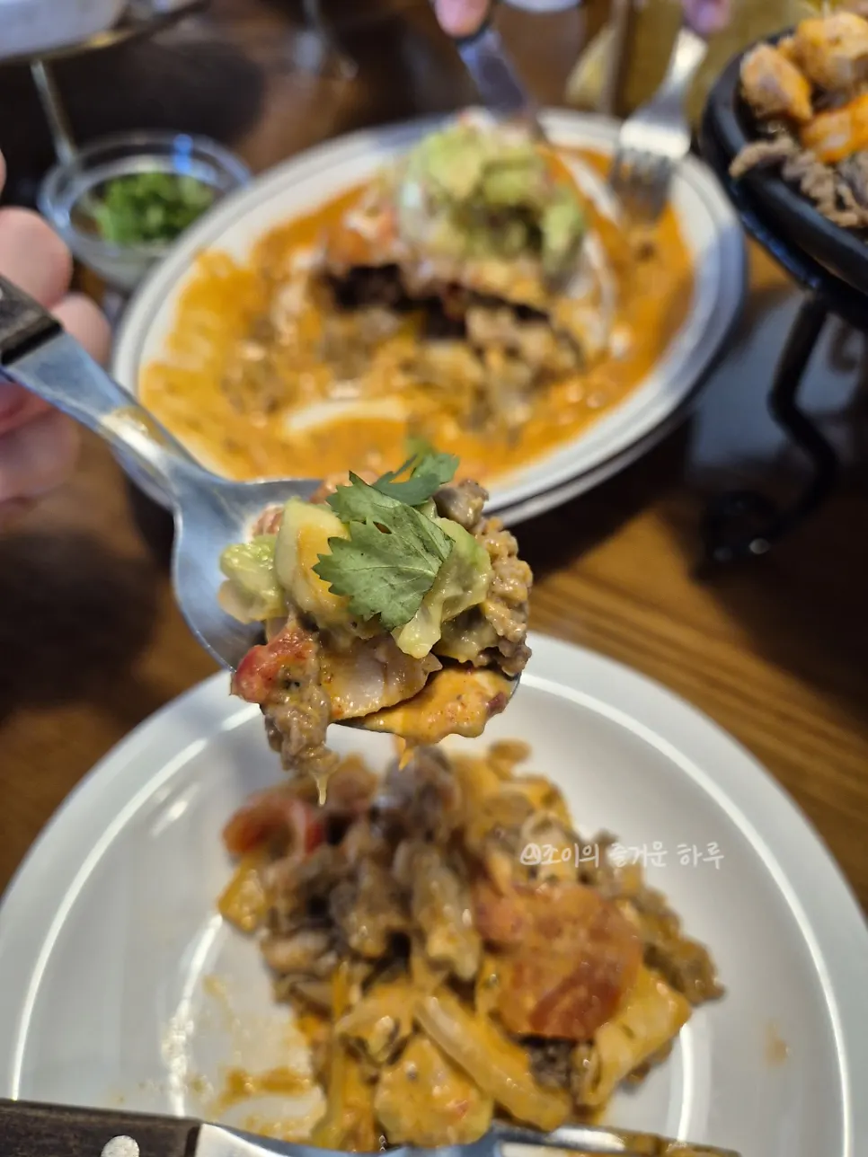 Ordered Mexican chimichanga