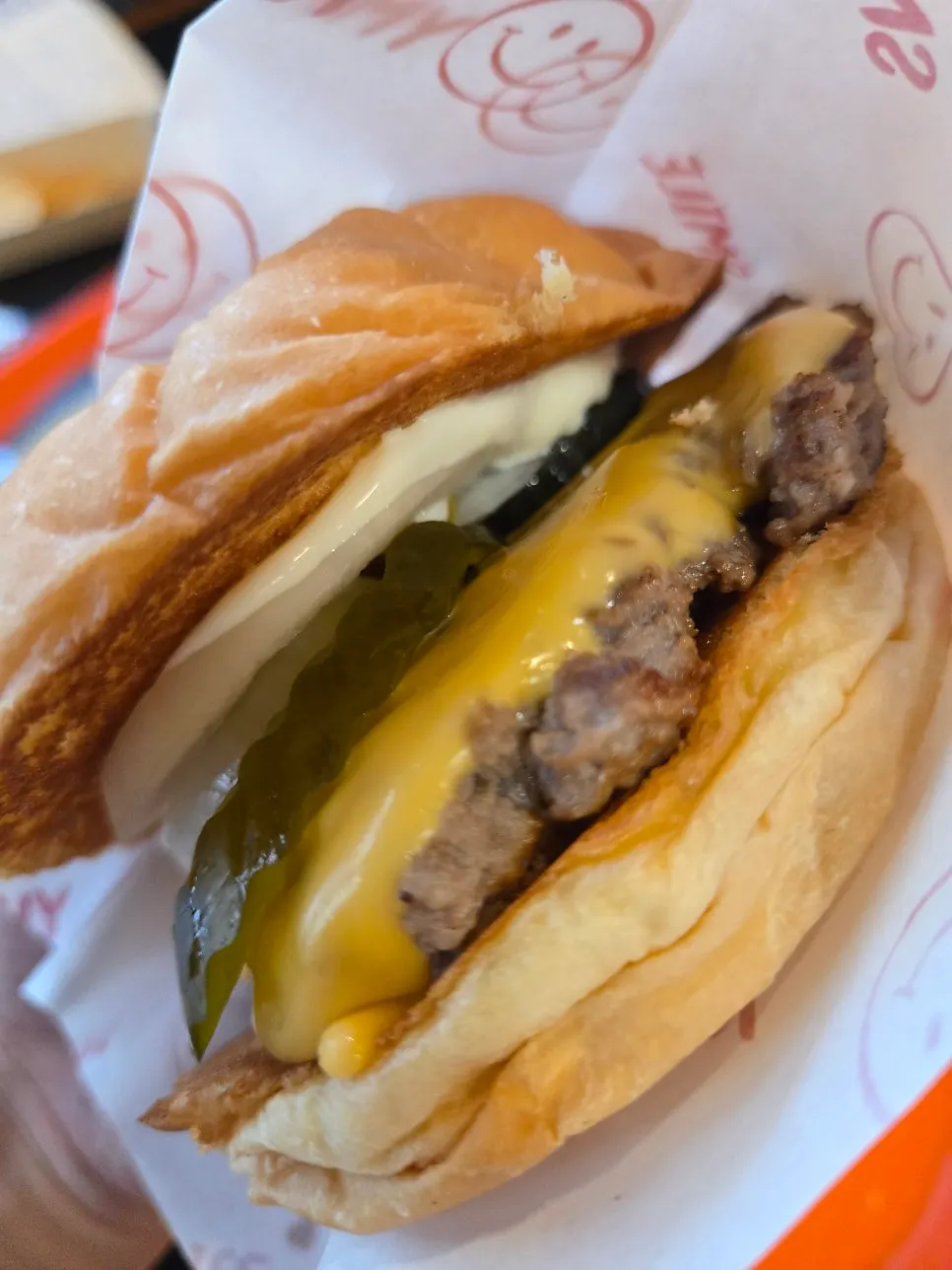 Shibuya Classic Burger with patty and cheese
