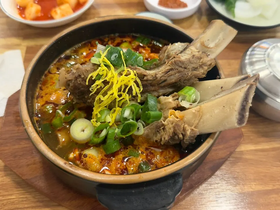 Red-broth spicy galbitang
