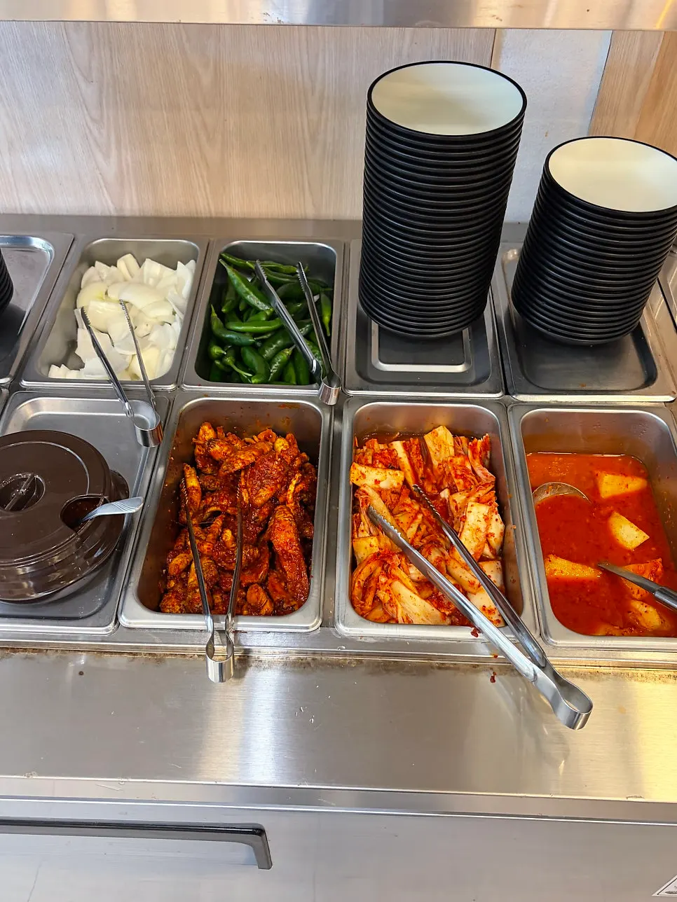 회기왕갈비탕 매장 안내 표시