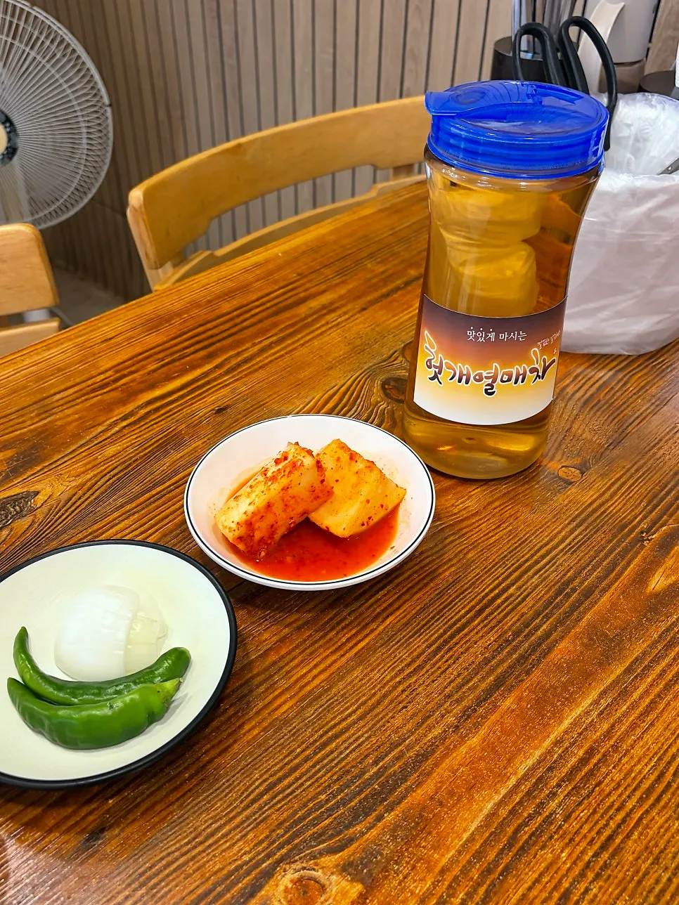 회기왕갈비탕 더덕무침 밑반찬