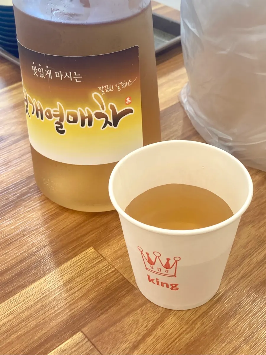 물 대신 나온 헛개 열매차