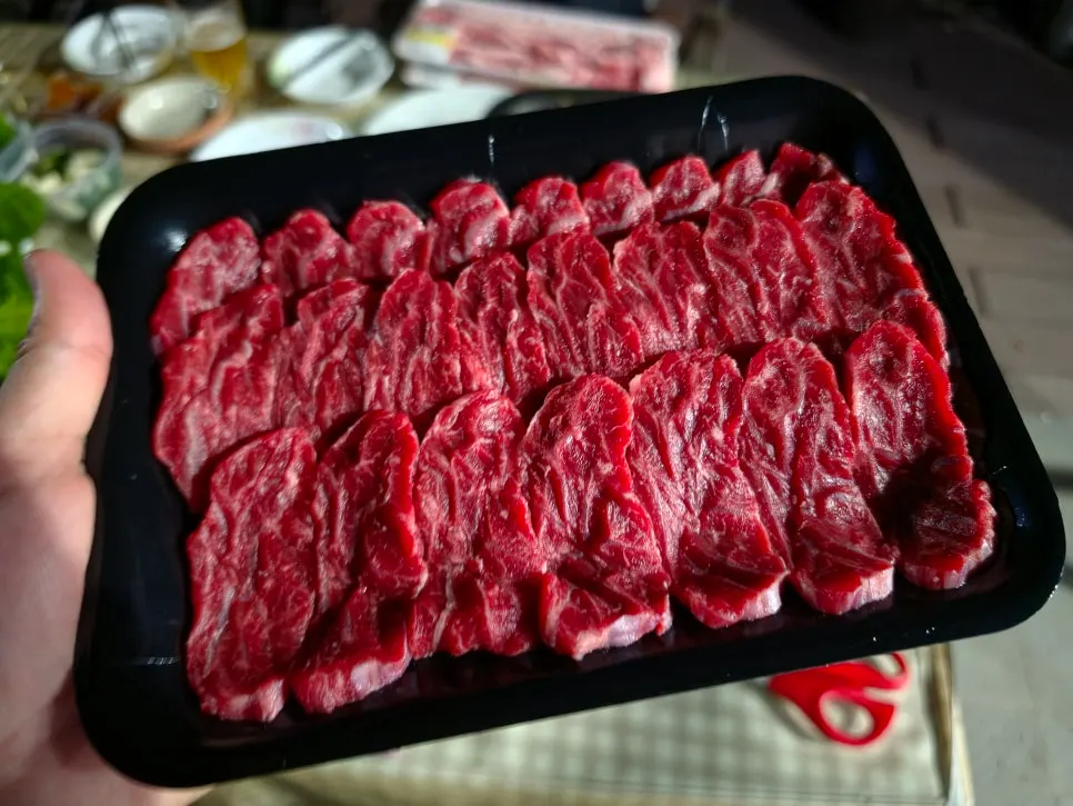 Jebichuri grilling on the pan