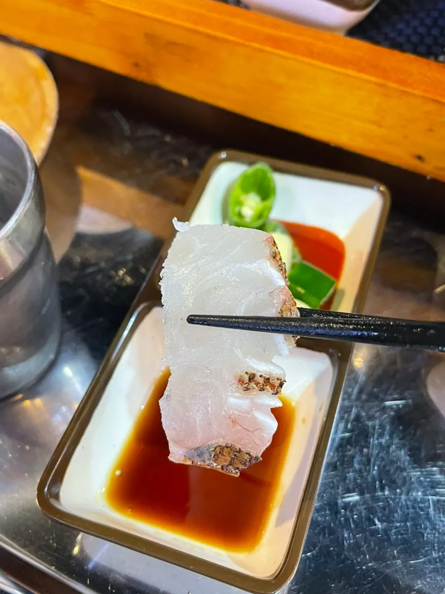 시원한 물회 한 그릇