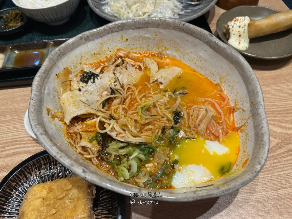 Spicy chashu ramen piled high with chashu