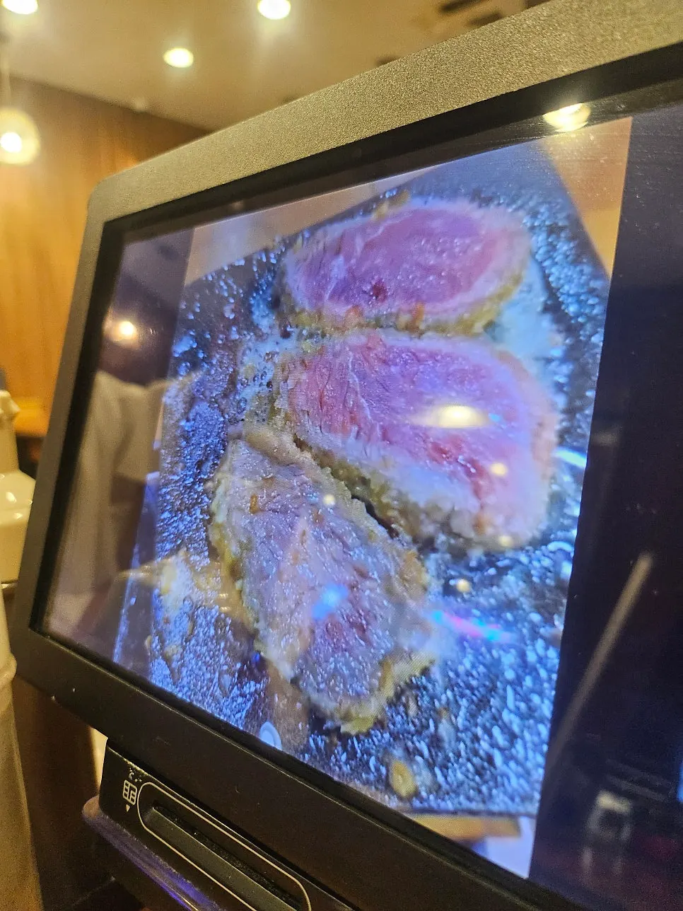 Final shot of the tonkatsu meal at HOKATSU in Geomdan