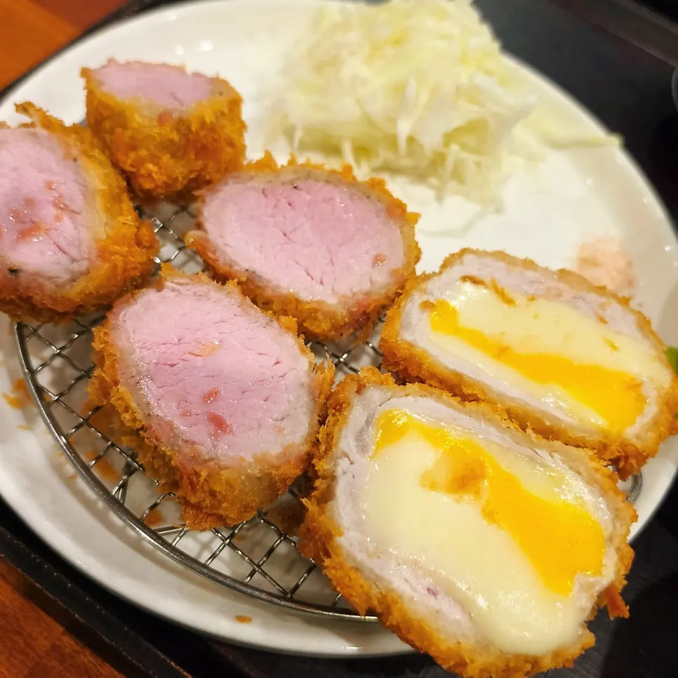 트러플이 올라간 호카츠 안심카츠 한 상