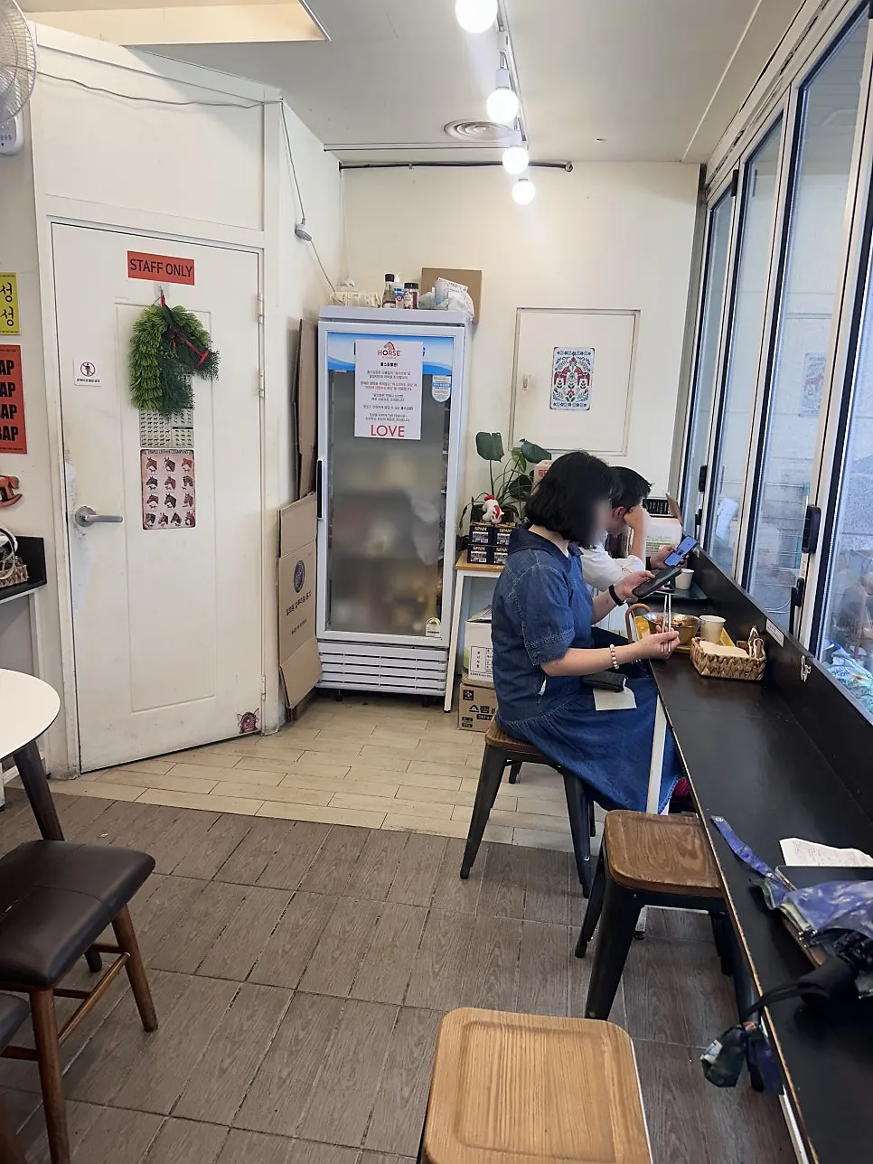 Interior view of Halls Gimbap Main Branch