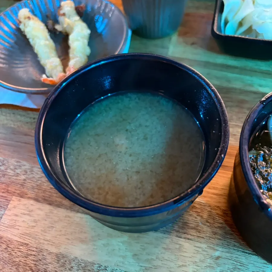 따뜻한 장국 한 그릇