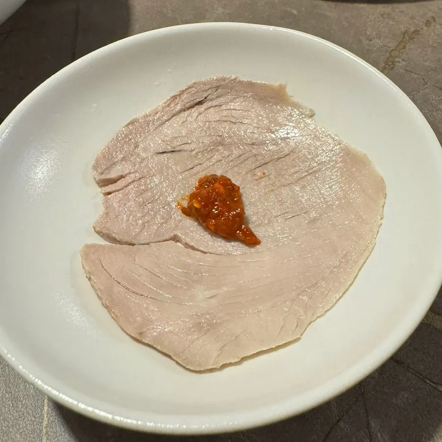 Anok's steamed pork tail