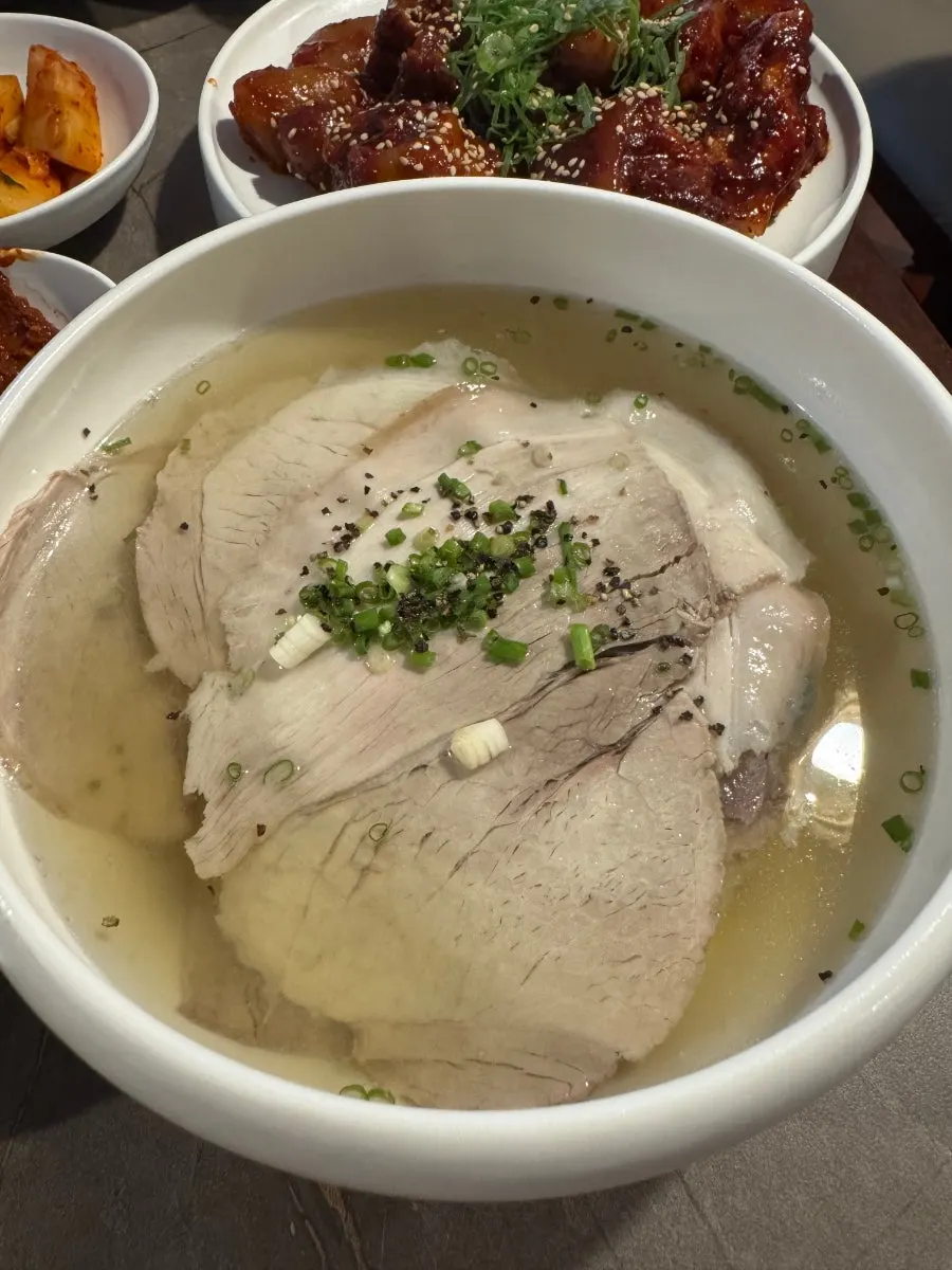 안옥 맑은 곰탕 한 그릇
