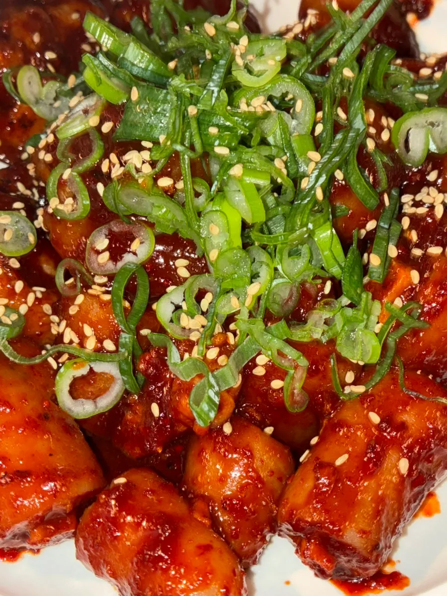 안옥 메뉴 구성이 적힌 안내