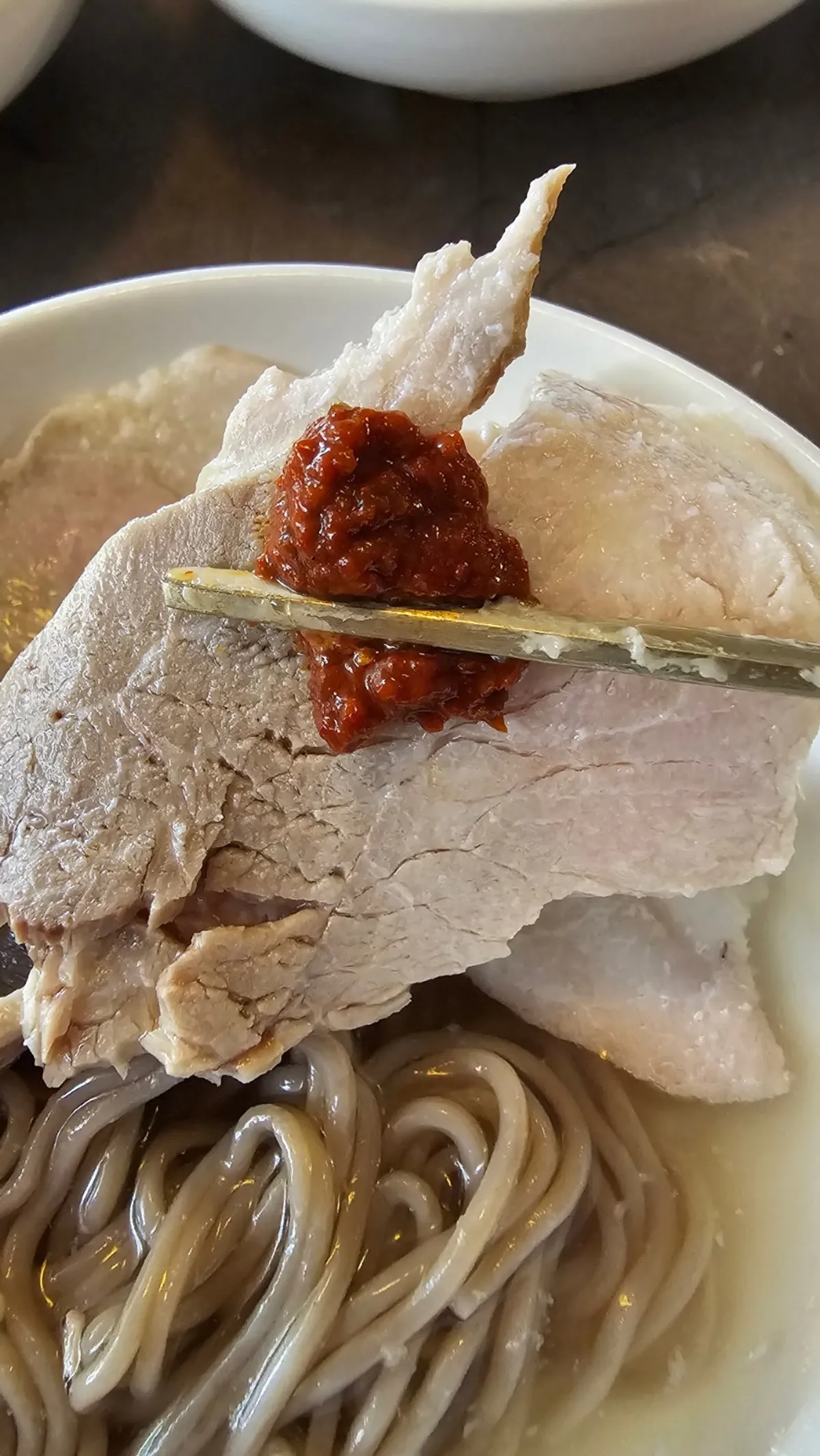 안옥 평양냉면 물냉면 한 그릇