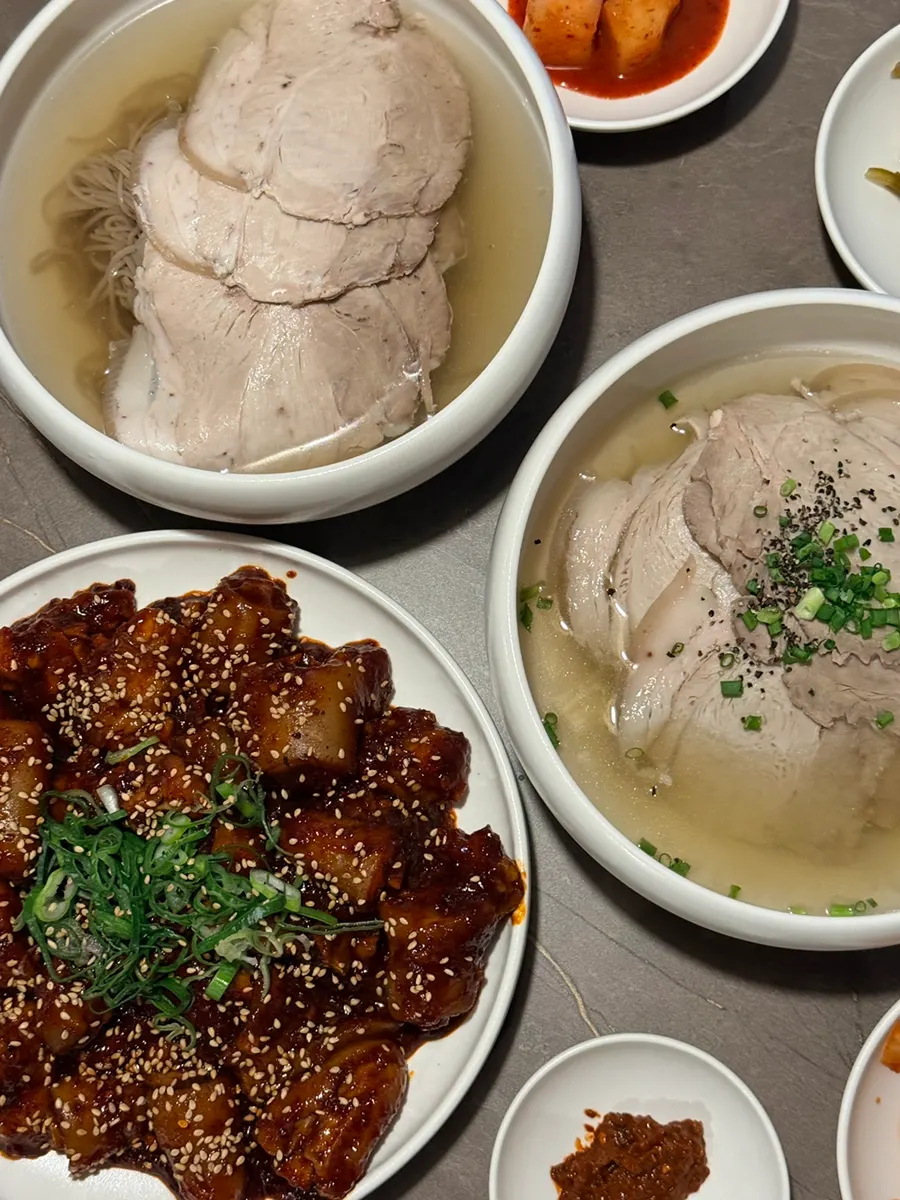 A third basic side dish plate at Anok