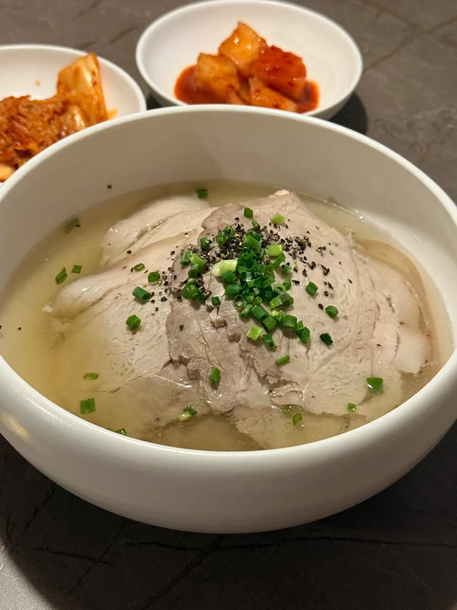 Anok's Pyongyang naengmyeon served chilled