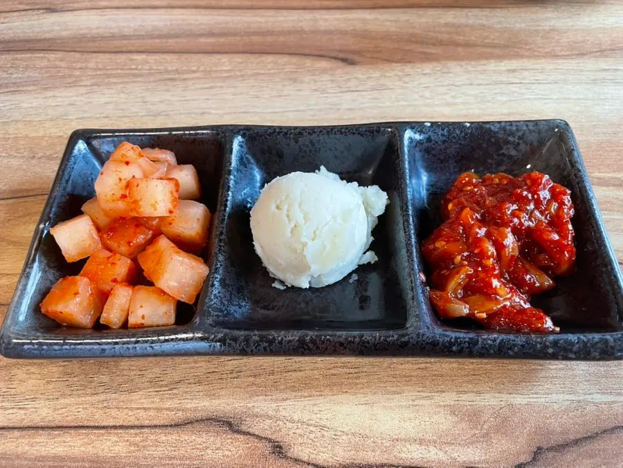 Salt and pepper set out on the table