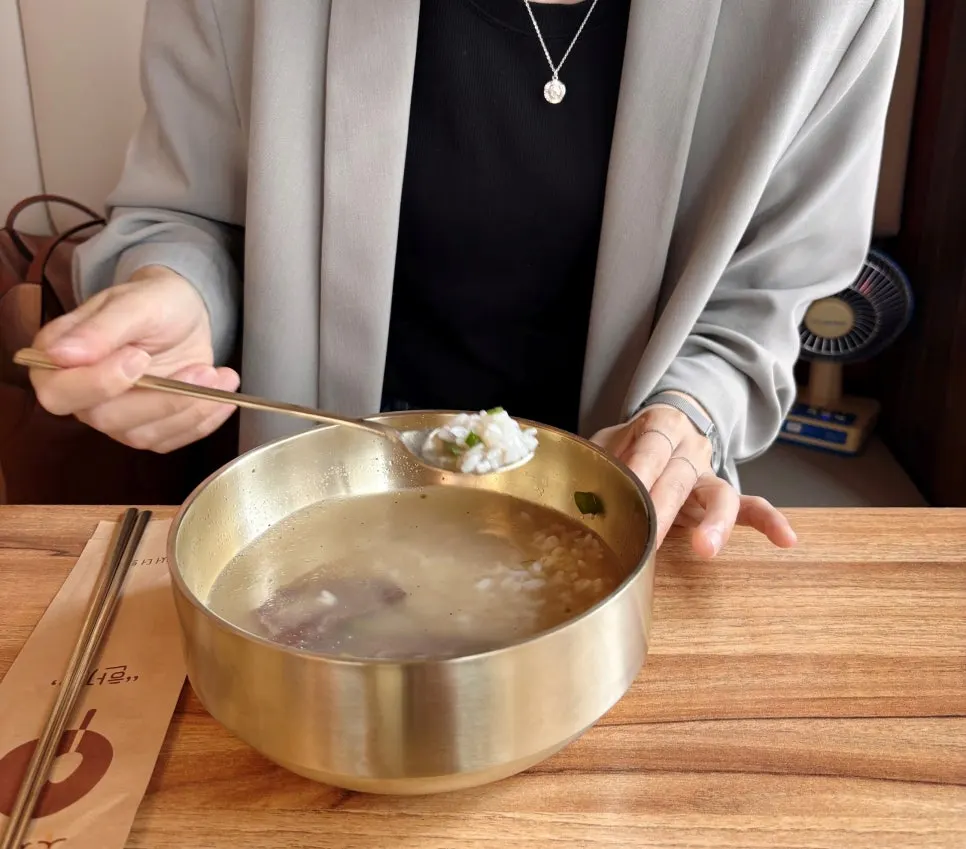 백리곰탕 매장 외부 모습