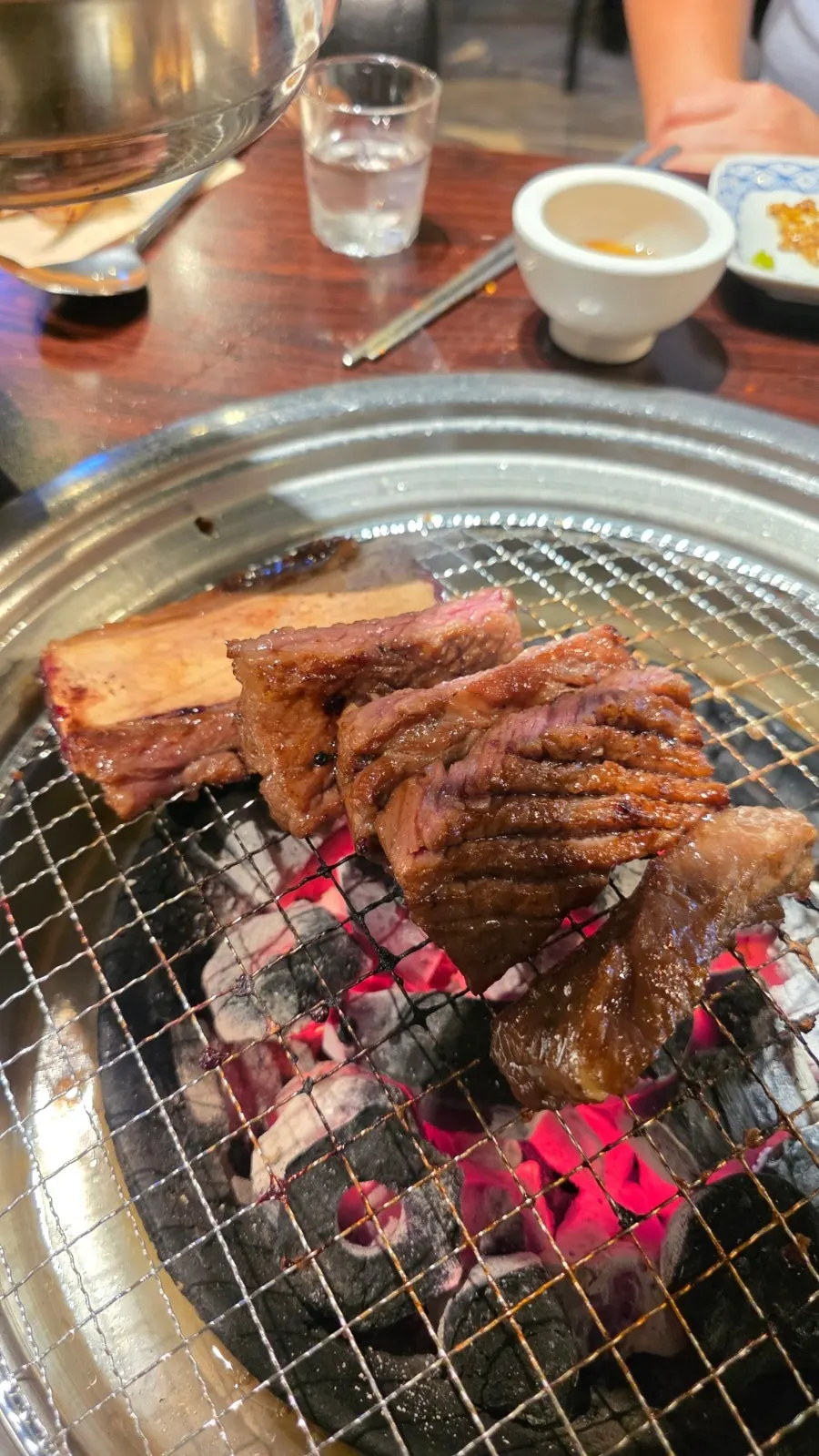 홍대입구역 고기살롱 마무리 사진