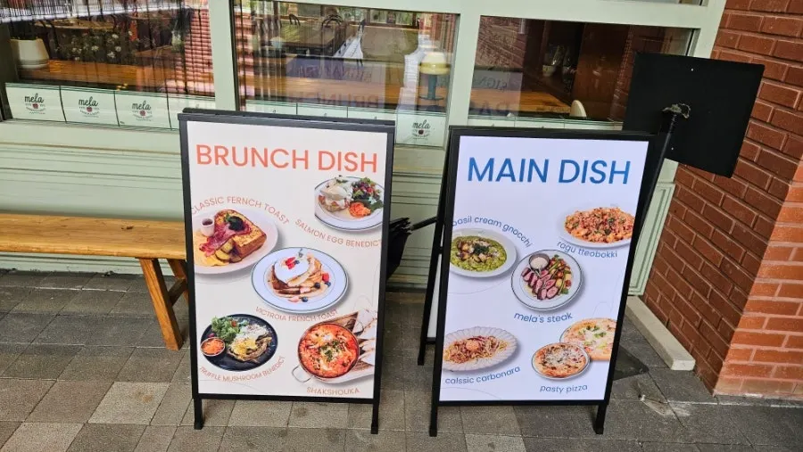 MELA, a brunch café for a Hongdae date