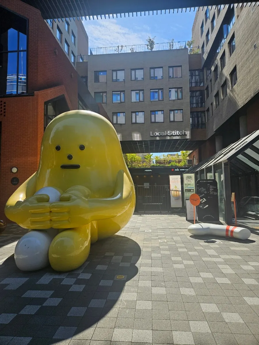 Entrance to Nudit, Hongdae's mixed-culture complex