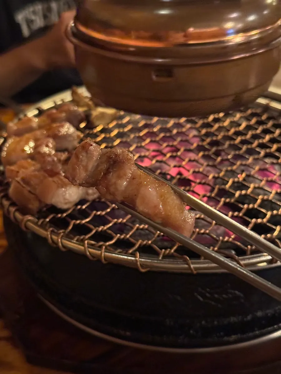A grilled piece of fresh short rib