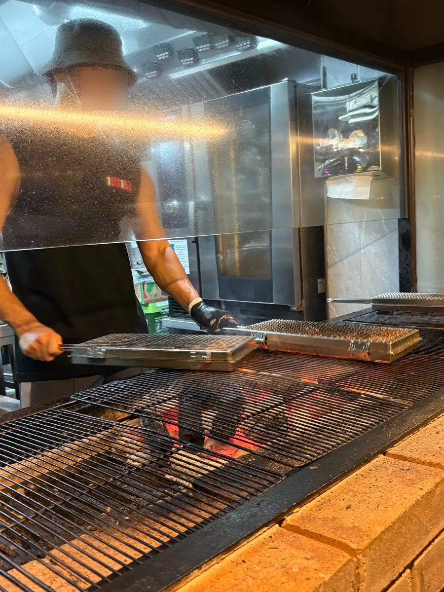 Bar with outdoor and indoor tables