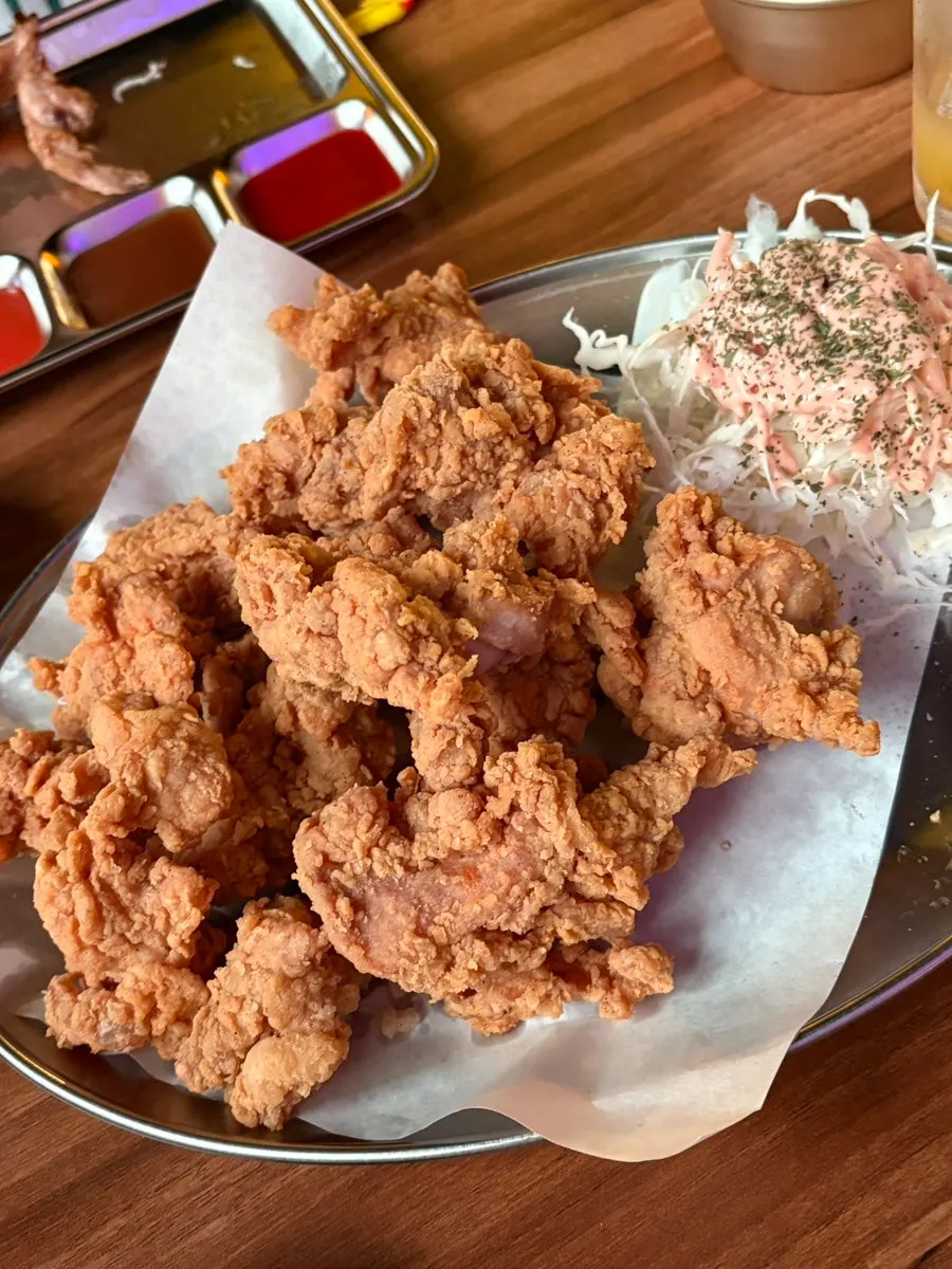 Crispy boneless fried chicken