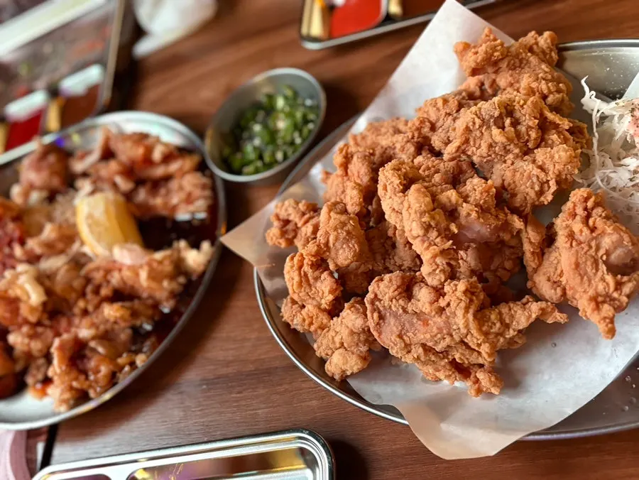 Fried chicken good for sharing with a group