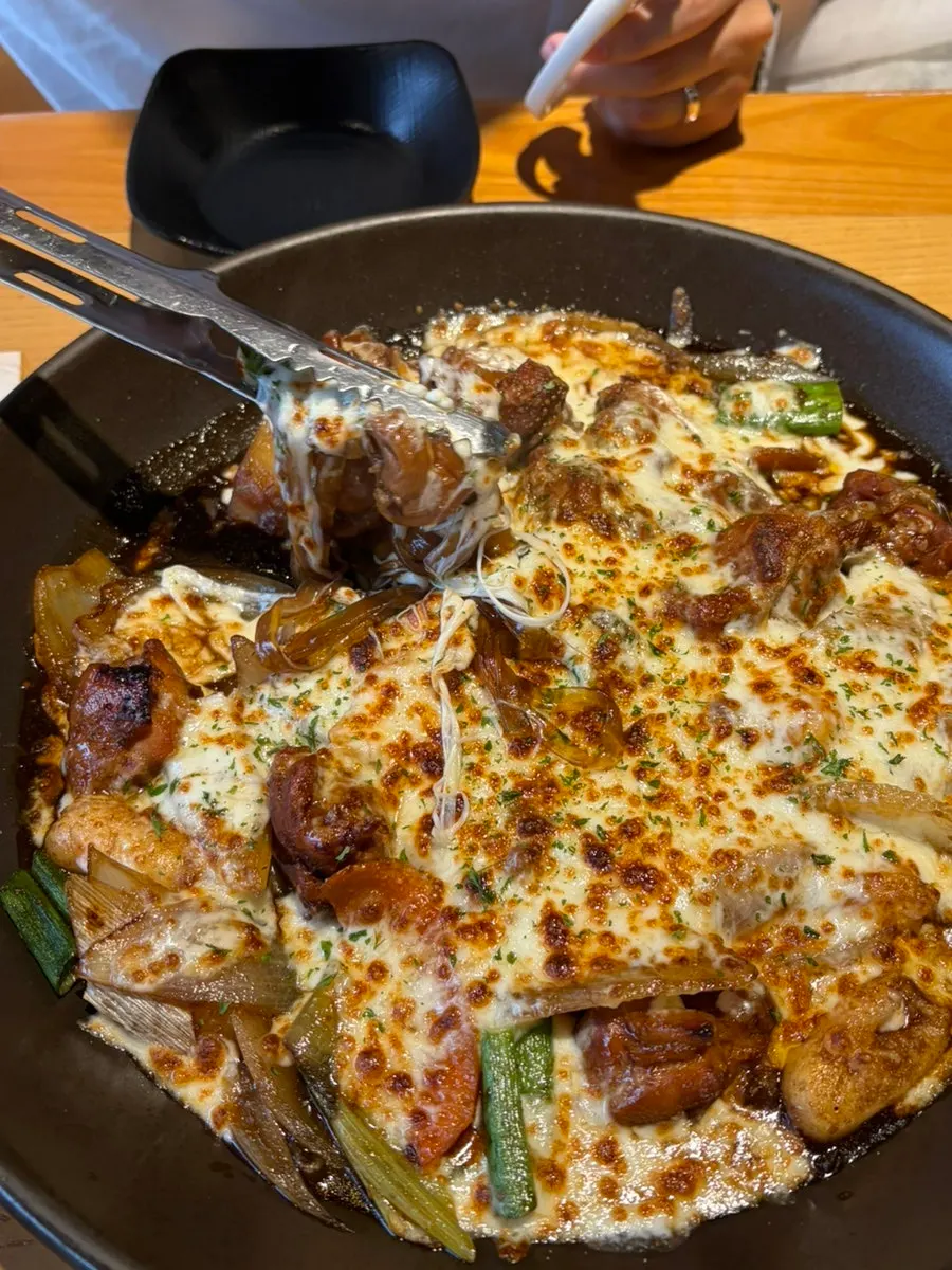 Photo from a visit to Ongdarae Jjimdak in Hongdae