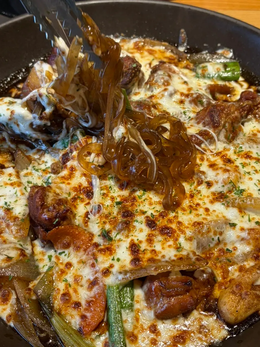Jjimdak with added cheese