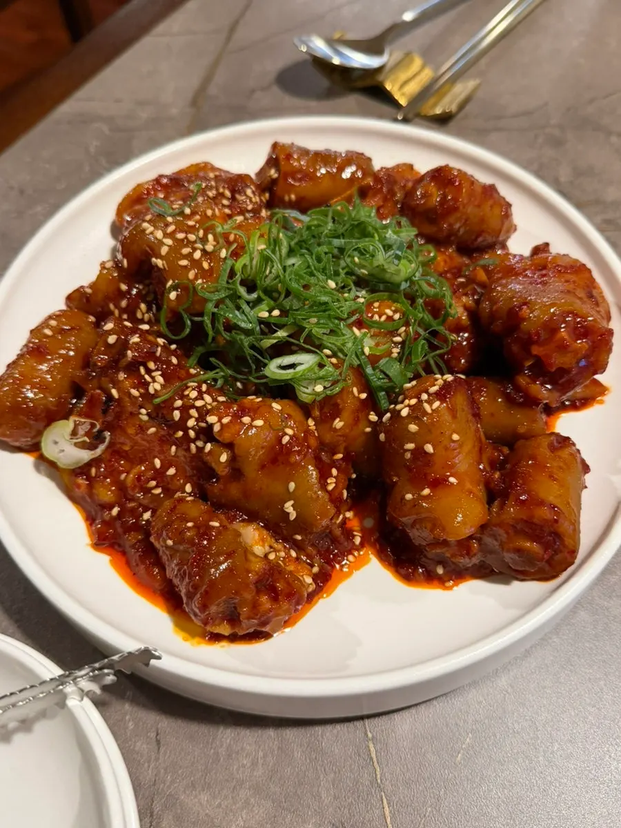 Pork tail stew menu