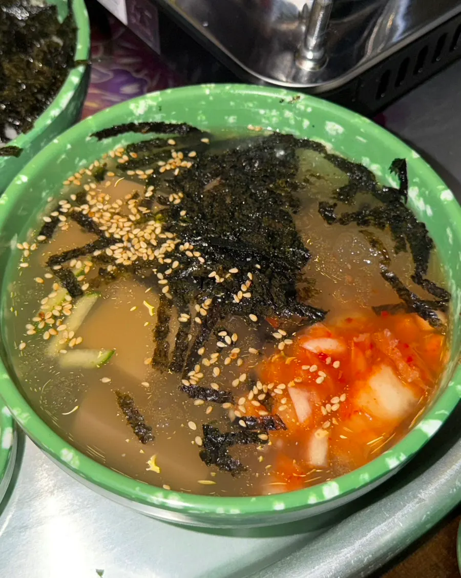 국물닭발에 추가한 대창