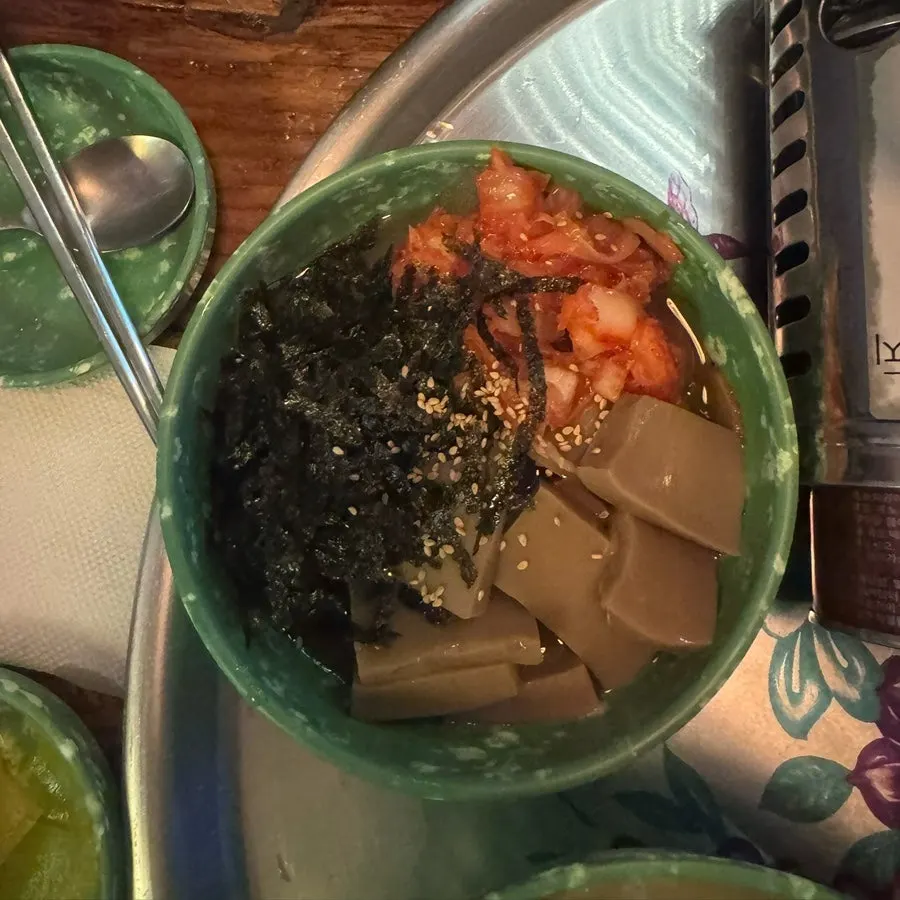 날치알이 올라간 계란찜