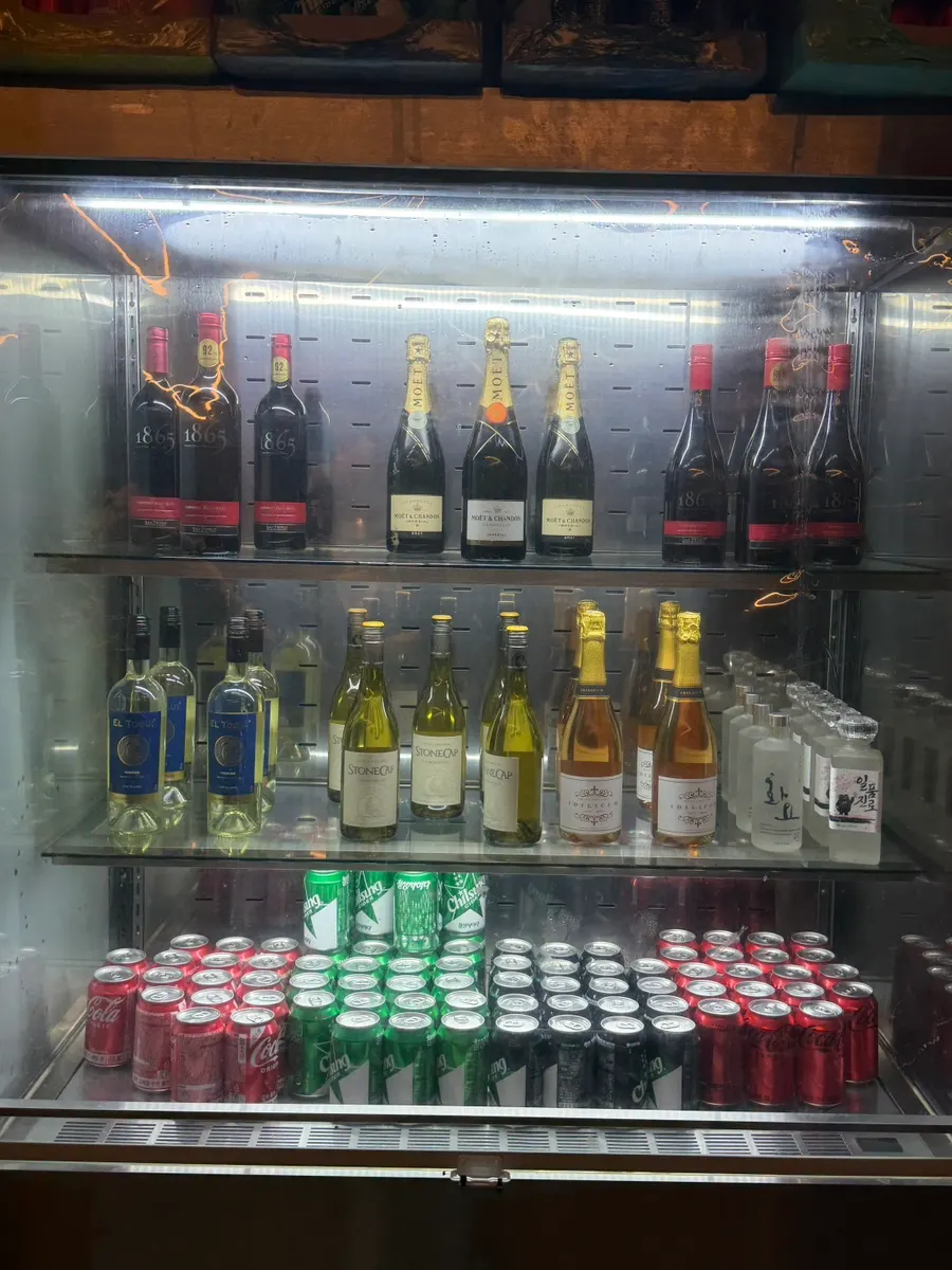 Wine ready to pair with the seafood