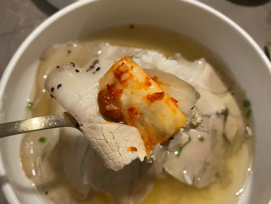 Deodeok gui highlighting Korean ingredients