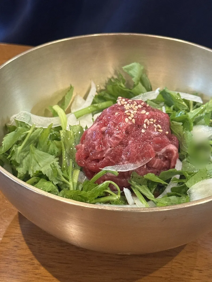 도온정 육회비빔밥 클로즈업