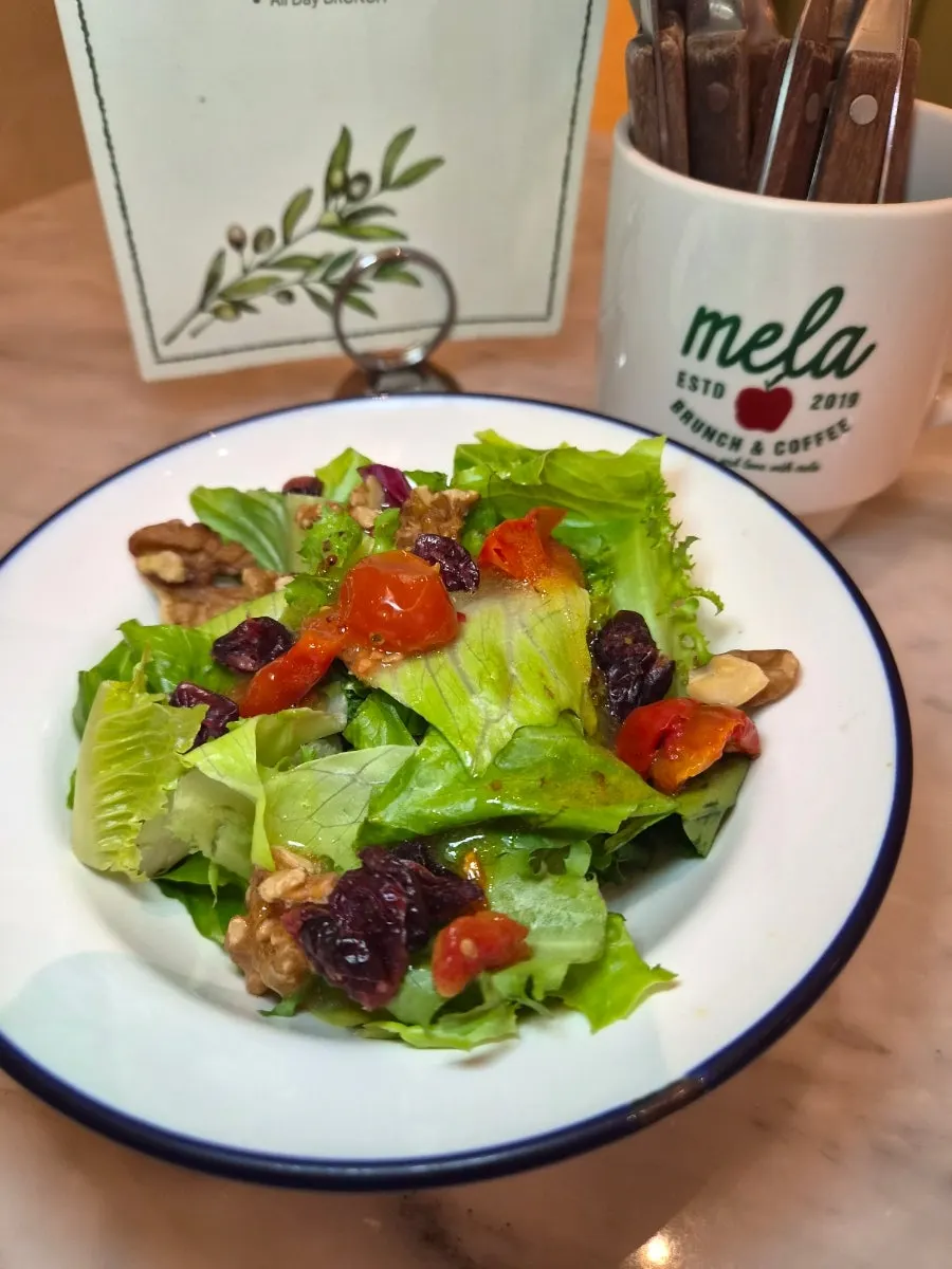 Mini salad at MELA Hongdae