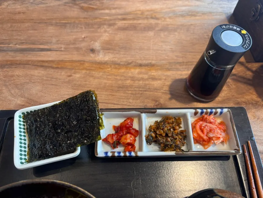 우나기차즈케와 영양잡곡밥