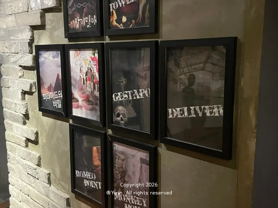 Information about how to use hints in the escape room