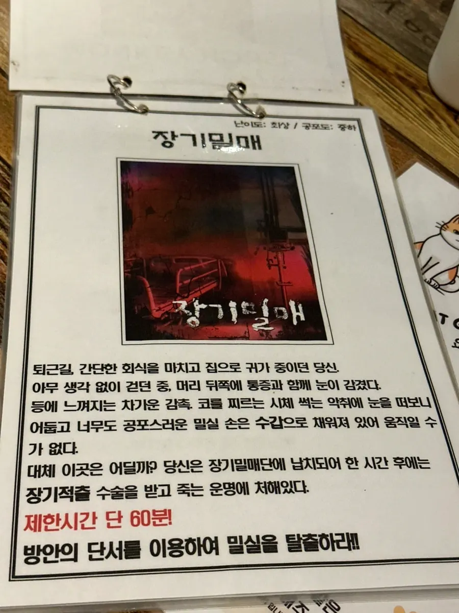 방탈출 테마 컨셉 장식