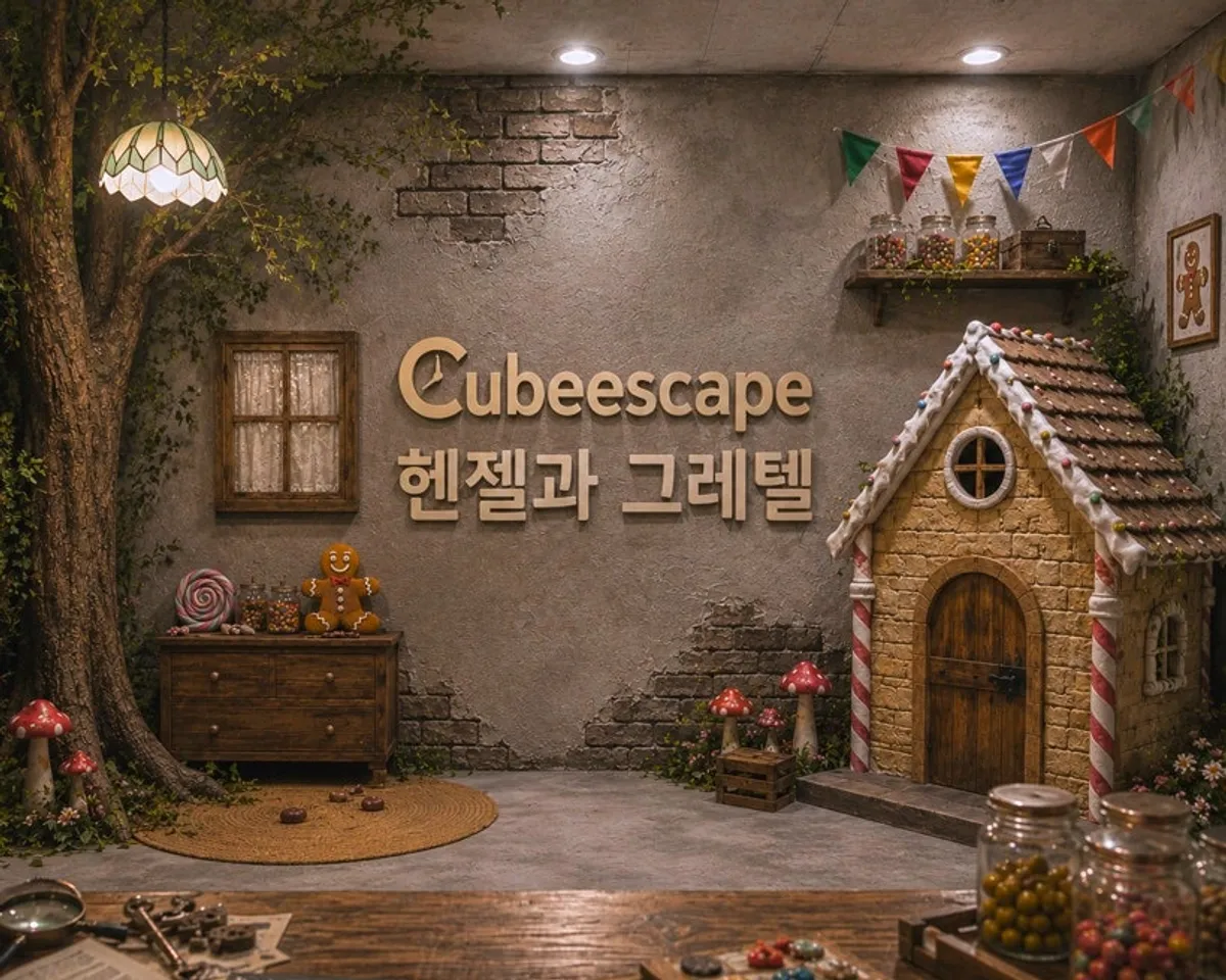 큐브이스케이프 홍대점 헨젤과 그레텔 테마 대표 이미지