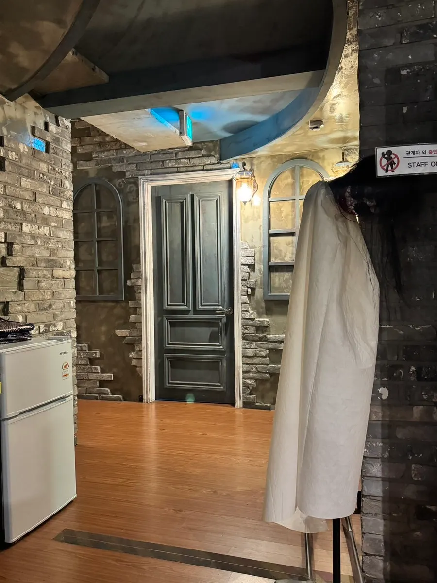 Vertical shot of the waiting area interior